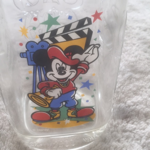 Walt Disney Micky Mouse Glass McDonald’s 2000 Disney Studios Series - Picture 6 of 13